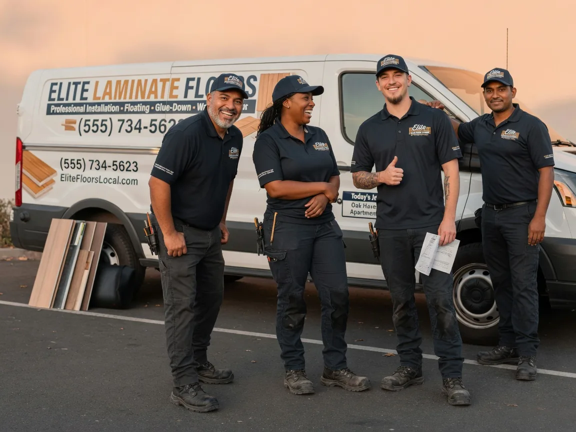 Laminate flooring installation company in Kennard, TX